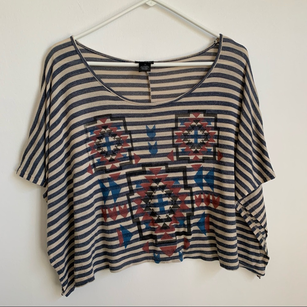 Striped Fashion Top